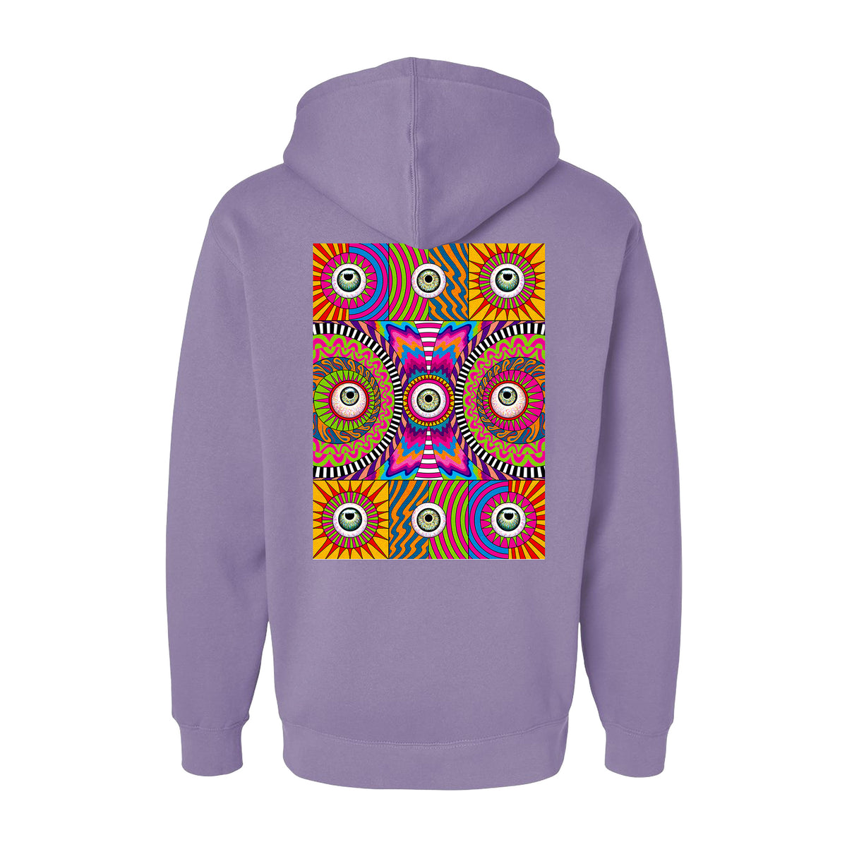 PRE-ORDER: Infinite Observer Pullover Hoodie (Plum) - Art by Nathaniel Deas