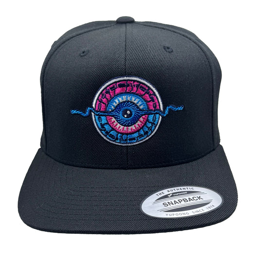 No Eyelids Snapback Flat Brim