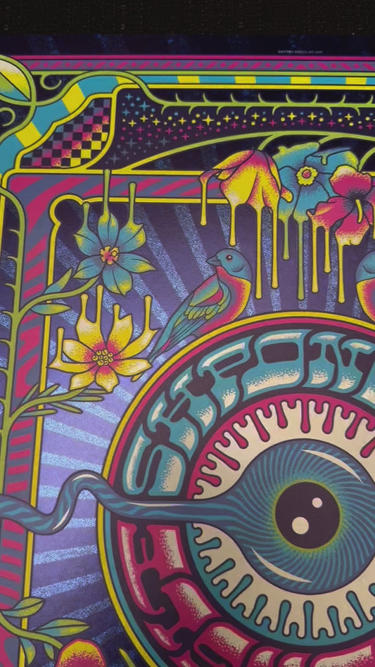 Chris Gallen Shpongle Poster (Textured Foil)